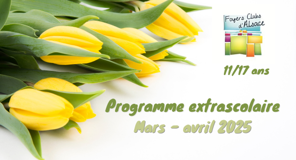 extra scol mars avril 2025